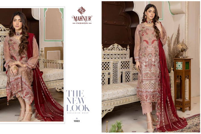 Mahnur 7 Hittest Heavy Festive Wear Wholesale Pakistani Salwar Suits Catalog
